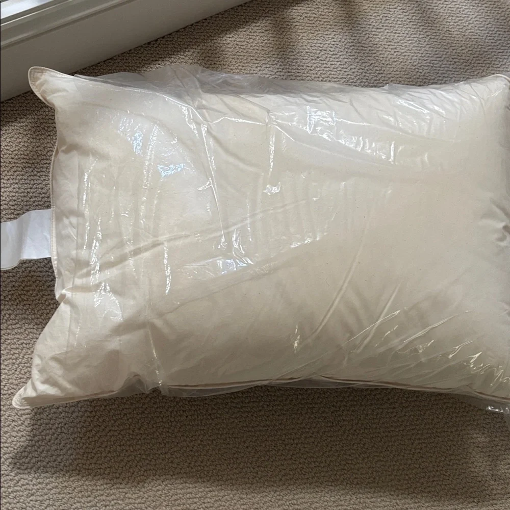 Organic Cotton Twin Pillow Pack - White (Brand: Beautyrest) - Picture 4 of 5